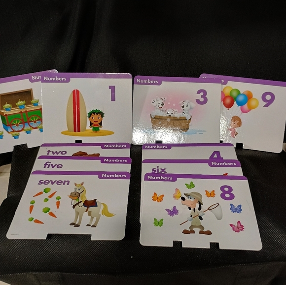 Disney Baby Let's learn & Play Talking Flash Cards - Picture 5 of 6